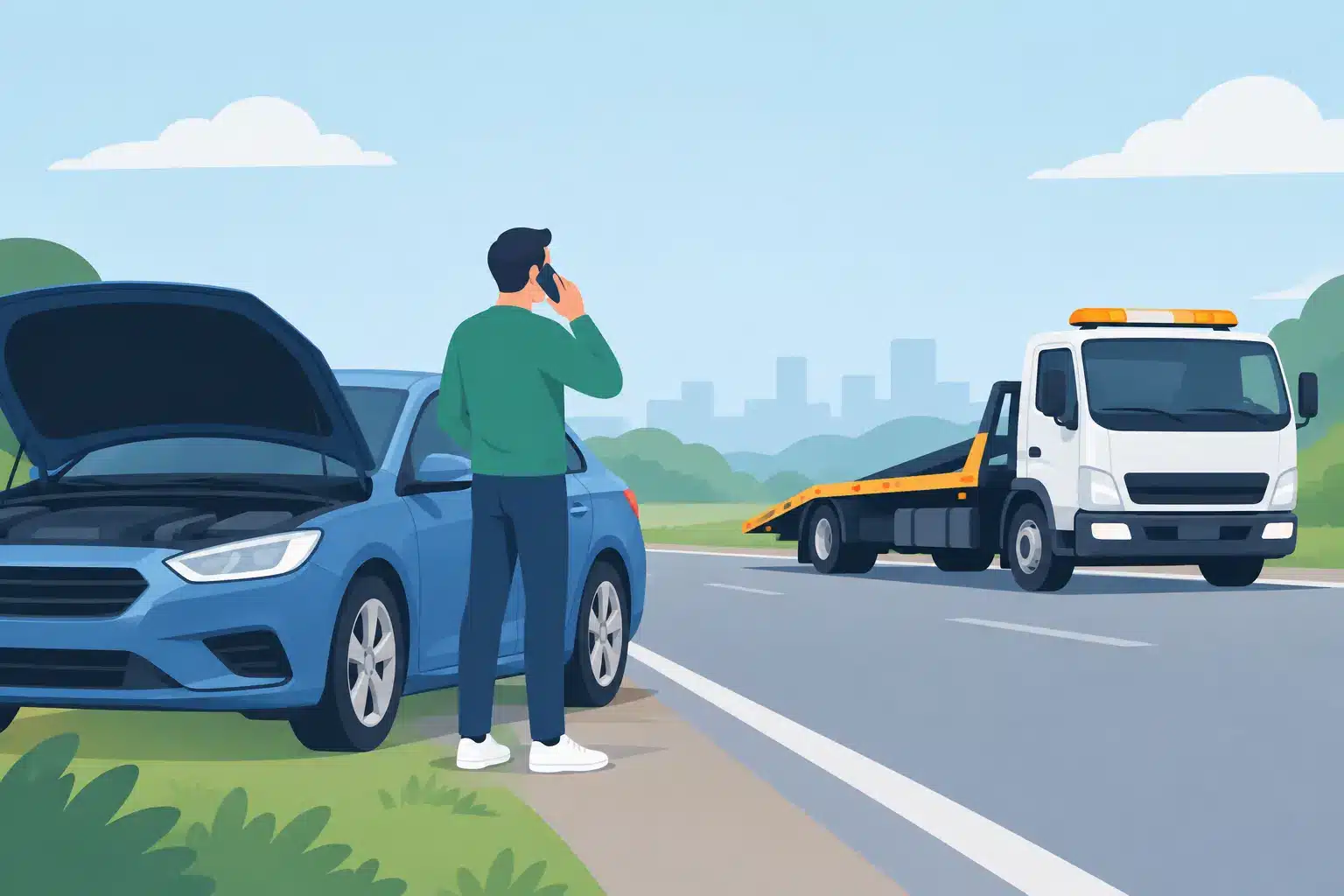 How to Request Vehicle Recovery When Stranded